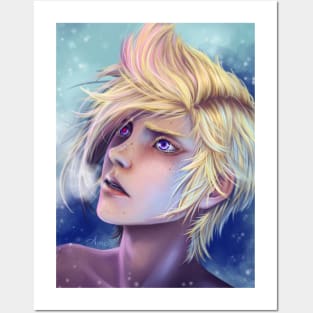 Prompto Argentum - A dim light that survives winter Posters and Art